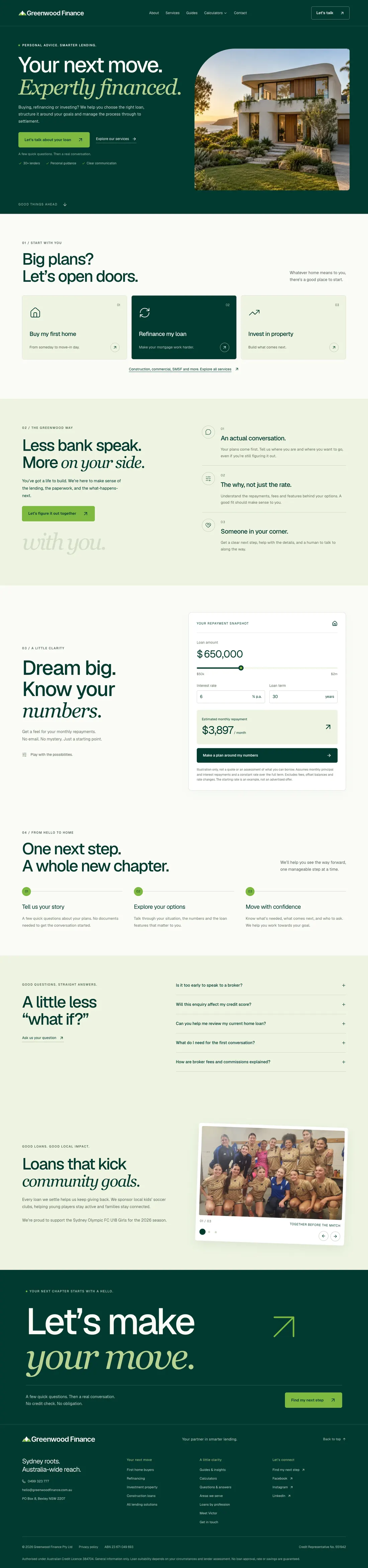 Greenwood Finance - home loan brokers